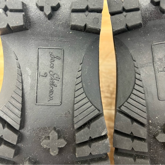 Sam Edelman Louisa Mixed Media Waterproof Rain Boot sz 9 - Picture 11 of 13